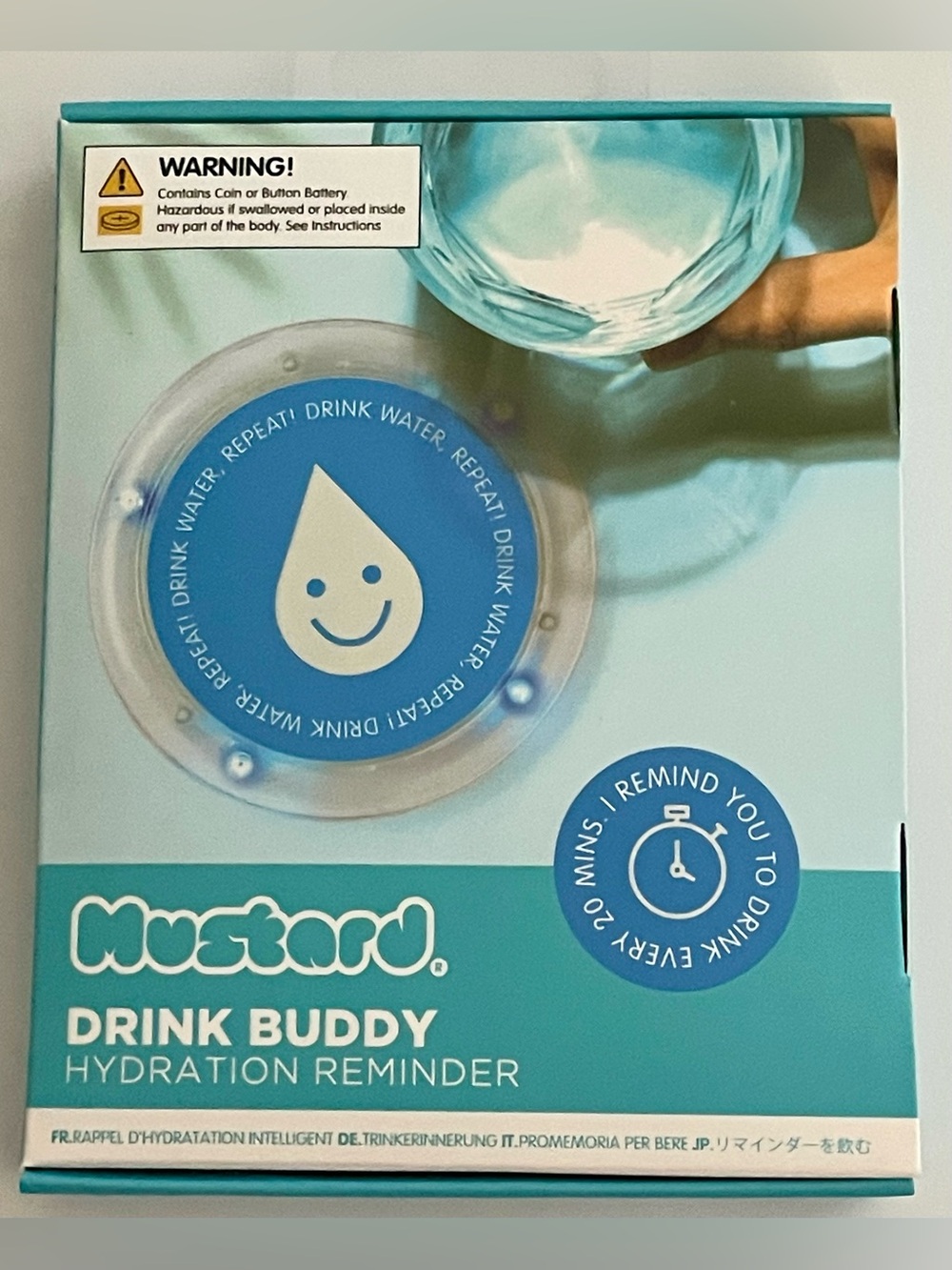 Drink Buddy Hydration Reminder by Mustard